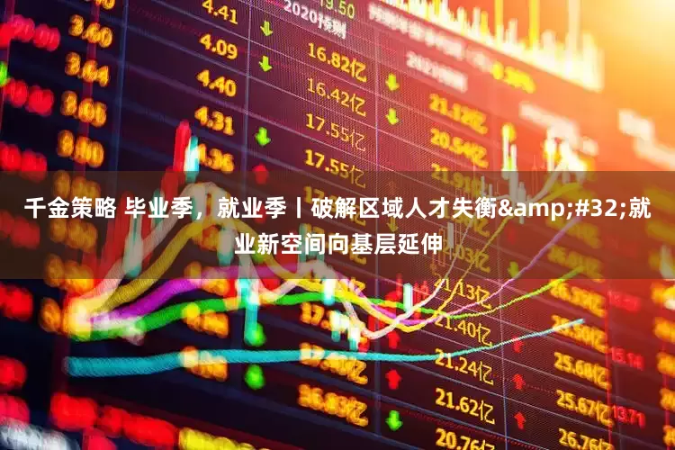 千金策略 毕业季，就业季丨破解区域人才失衡&#32;就业新空间向基层延伸