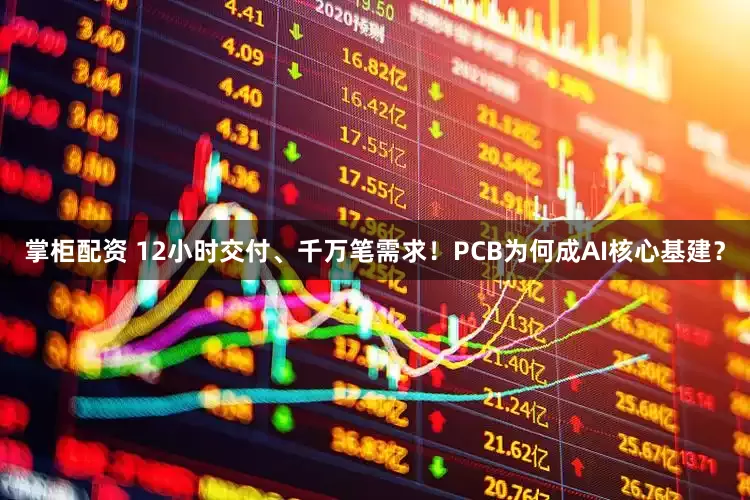 掌柜配资 12小时交付、千万笔需求！PCB为何成AI核心基建？